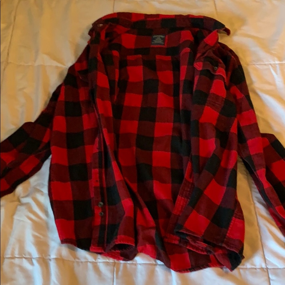 Faded Glory Flannel Mens Large
